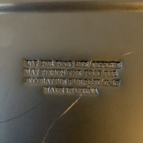 Cheri Bloom Floral Art 10 Inch Square Heavy Decorative Plate - Picture 4 of 5